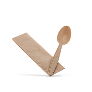 Zestaw AVOCADO Łyżka + Serwetka 350 szt.