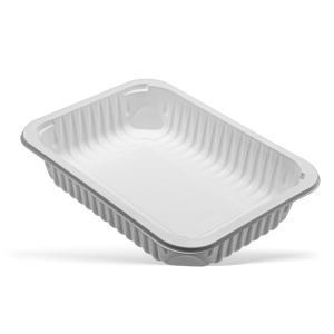 Pojemnik TRAY PP 187x137x36 Białe 840 szt.