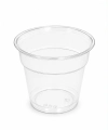 Kubek transparentny rPET 280 ml wykonany z tworzywa pochodzącego z recyklingu. Idealny do deserów, jogurtów, musów, sałatek owocowych oraz zimnych napojów.