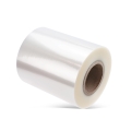 Folia MCS EXTRA do zgrzewarek w rolce o szerokości 198 mm i długości 250 m. Przezroczysta, błyszcząca powierzchnia, nawinięta na rdzeń. Produkt leżący na białym tle, ukazuje gładką fakturę i wykończenie.